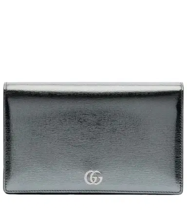 Gucci GG Marmont leather wallet on chain | Thumbnail 1 Gucci GG Marmont leather wallet on chain | Thumbnail 1