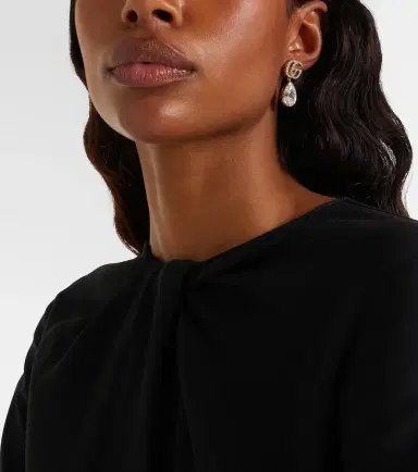 Gucci GG Marmont crystal-embellished drop earrings | Thumbnail 5