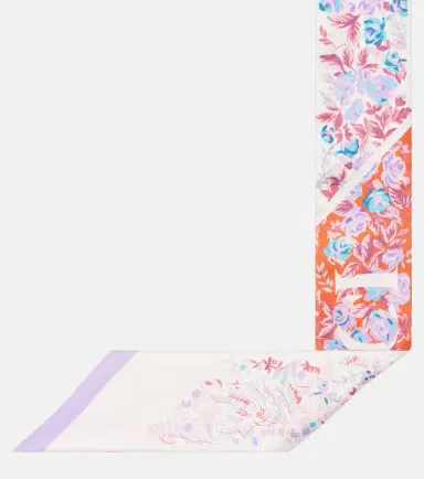 Gucci Printed silk twill scarf | Thumbnail 2