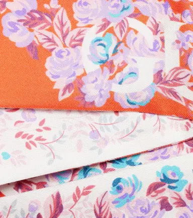Gucci Printed silk twill scarf | Thumbnail 3