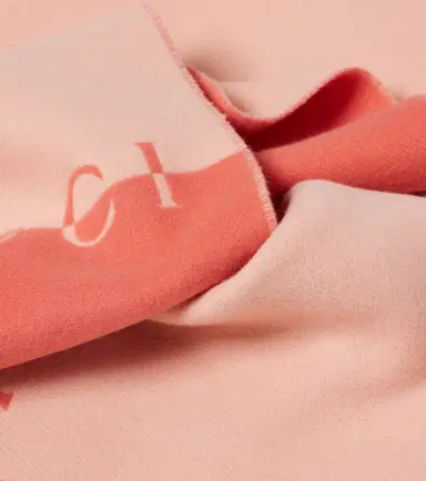 Gucci Logo wool and cashmere scarf | Thumbnail 3