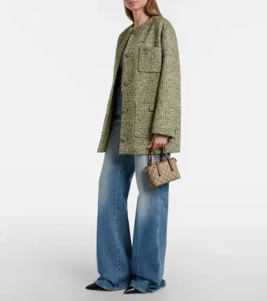 Gucci GG Canvas leather-trimmed top-handle bag | Thumbnail 6 Gucci GG Canvas leather-trimmed top-handle bag | Thumbnail 6