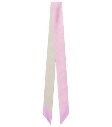Gucci GG silk twill scarf | Thumbnail 1