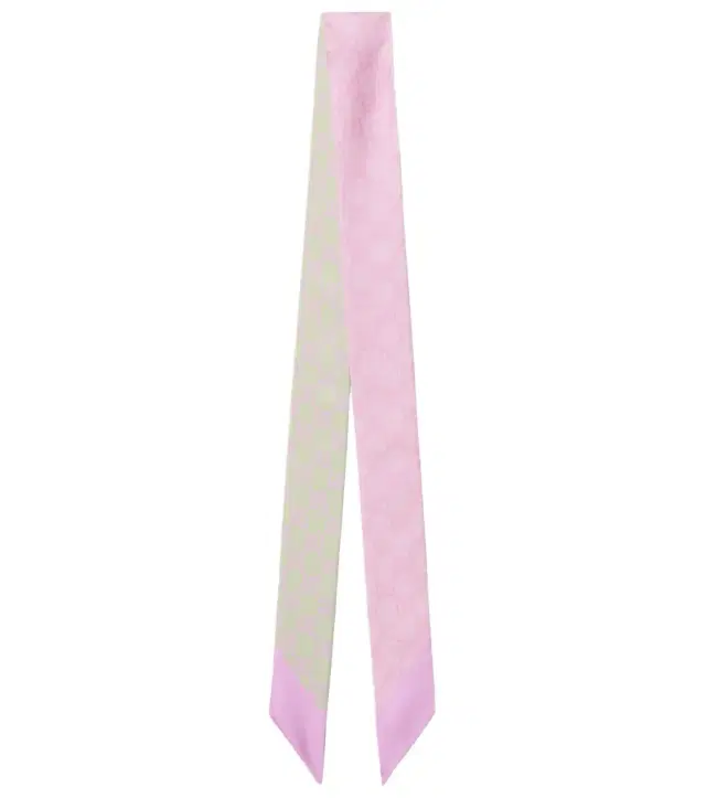 GG silk twill scarf