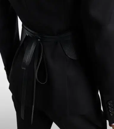 Déhanche Déhanche Undone leather belt | Thumbnail 3