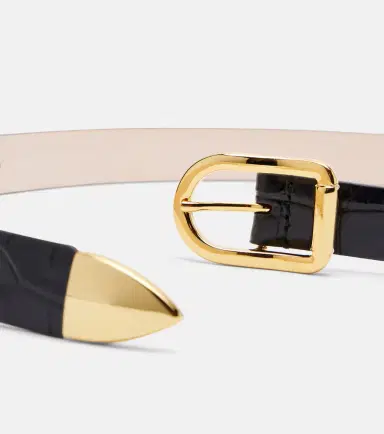 Déhanche Déhanche Mija croc-effect leather belt | Thumbnail 2