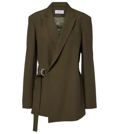 Loewe Belted wool blazer | Thumbnail 1 Loewe Belted wool blazer | Thumbnail 1