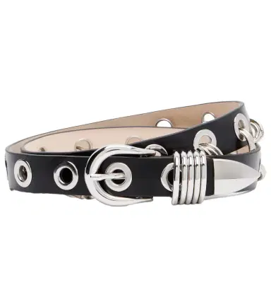 Déhanche Déhanche Revenge ring-detail leather belt | Thumbnail 1