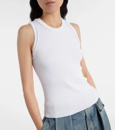 Loewe Anagram ribbed-knit tank top | Thumbnail 4 Loewe Anagram ribbed-knit tank top | Thumbnail 4