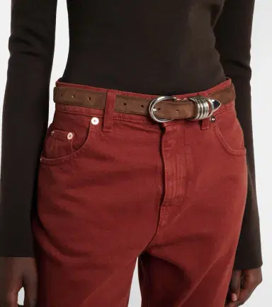 Déhanche Déhanche Hollyhock suede belt | Thumbnail 3 Déhanche Déhanche Hollyhock suede belt | Thumbnail 3