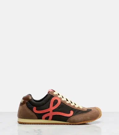 Loewe Ballet Runner 2.0 suede-trimmed sneakers | Thumbnail 4