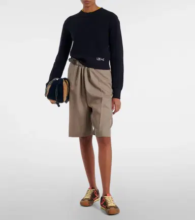 Loewe Ballet Runner 2.0 suede-trimmed sneakers | Thumbnail 5