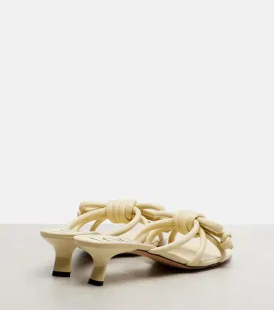 Loewe Flamenco 45 leather mules | Thumbnail 4