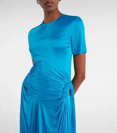 Loewe Cutout draped jersey maxi dress | Thumbnail 2