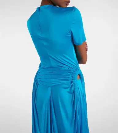 Loewe Cutout draped jersey maxi dress | Thumbnail 4