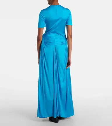 Loewe Cutout draped jersey maxi dress | Thumbnail 5