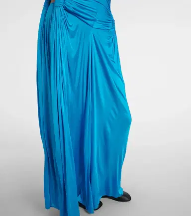 Loewe Cutout draped jersey maxi dress | Thumbnail 6