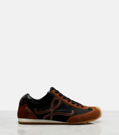 Loewe Ballet Runner 2.0 leather-trimmed calf hair sneakers | Thumbnail 4 Loewe Ballet Runner 2.0 leather-trimmed calf hair sneakers | Thumbnail 4