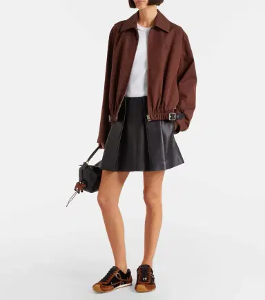 Loewe Ballet Runner 2.0 leather-trimmed calf hair sneakers | Thumbnail 5 Loewe Ballet Runner 2.0 leather-trimmed calf hair sneakers | Thumbnail 5