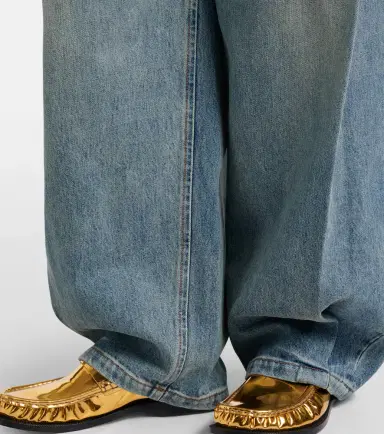 Loewe Pleated wide-leg jeans | Thumbnail 7 Loewe Pleated wide-leg jeans | Thumbnail 7