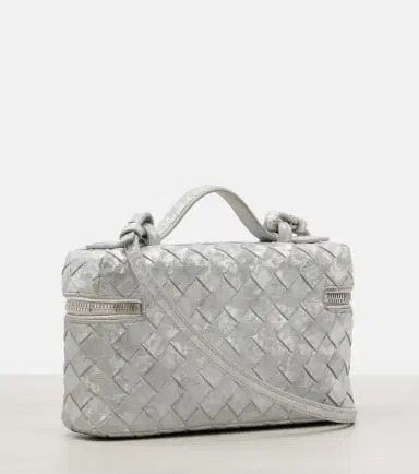 Bottega Veneta Bang Bang metallic leather vanity bag | Thumbnail 3 Bottega Veneta Bang Bang metallic leather vanity bag | Thumbnail 3