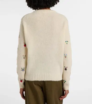 Loewe x Louis Wain embroidered wool sweater | Thumbnail 6 Loewe x Louis Wain embroidered wool sweater | Thumbnail 6