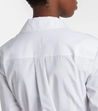 Loewe Draped cotton wrap dress | Thumbnail 4