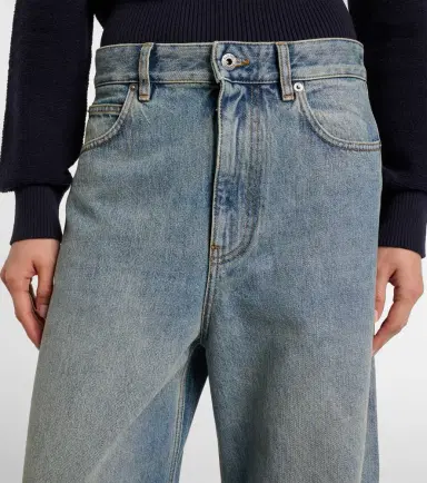 Loewe Anagram barrel-leg jeans | Thumbnail 3 Loewe Anagram barrel-leg jeans | Thumbnail 3