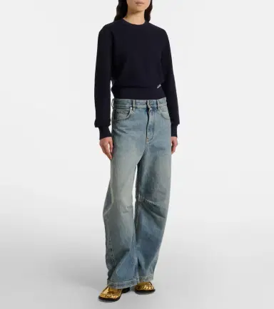 Loewe Anagram barrel-leg jeans | Thumbnail 5 Loewe Anagram barrel-leg jeans | Thumbnail 5