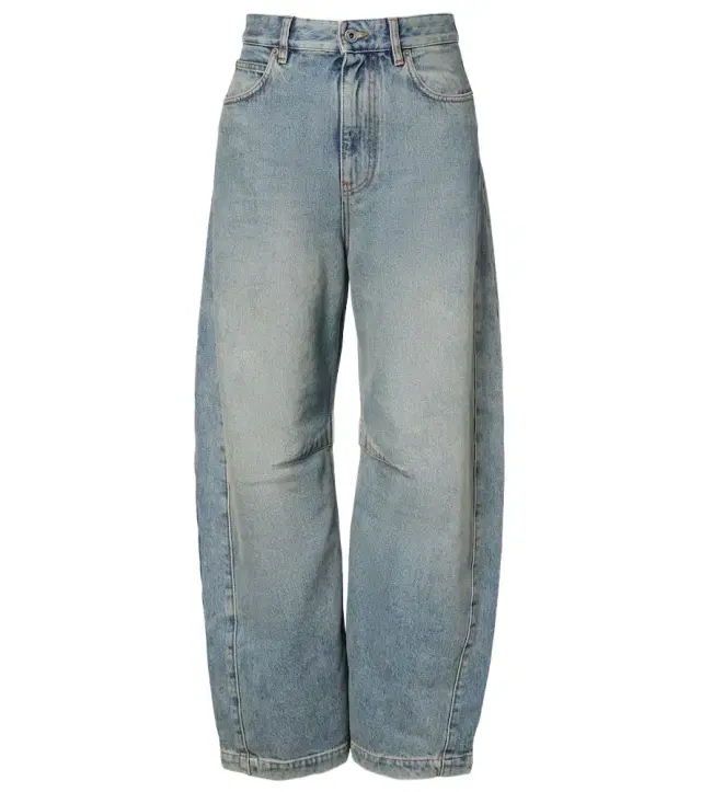 Anagram barrel-leg jeans