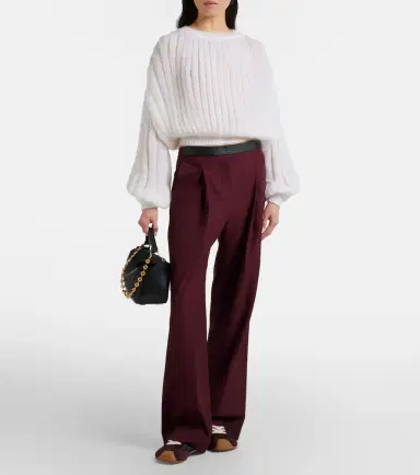 Loewe Mohair and cotton-blend sweater | Thumbnail 2