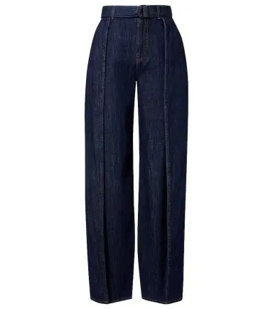 Loewe Belted high-rise wide-leg jeans | Thumbnail 1 Loewe Belted high-rise wide-leg jeans | Thumbnail 1