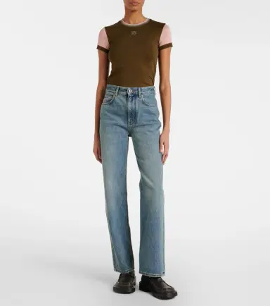 Loewe High-rise wide-leg jeans | Thumbnail 6 Loewe High-rise wide-leg jeans | Thumbnail 6