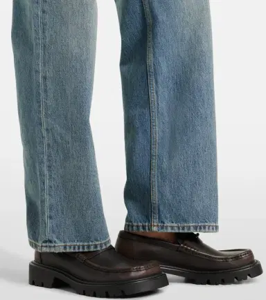 Loewe High-rise wide-leg jeans | Thumbnail 7 Loewe High-rise wide-leg jeans | Thumbnail 7