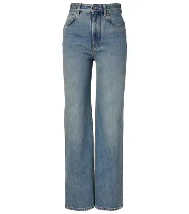 Loewe High-rise wide-leg jeans | Thumbnail 1 Loewe High-rise wide-leg jeans | Thumbnail 1