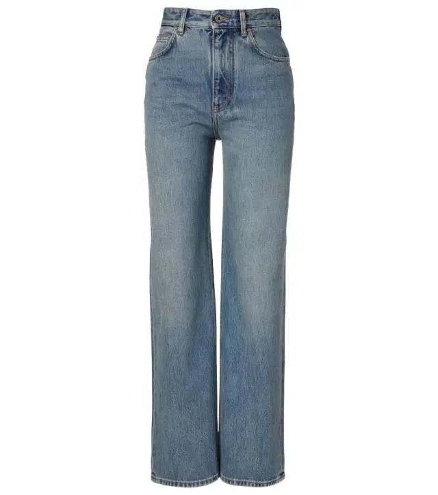 Loewe High-rise wide-leg jeans