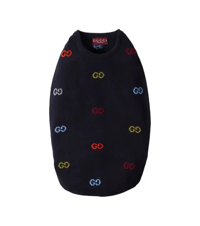 GG wool dog sweater