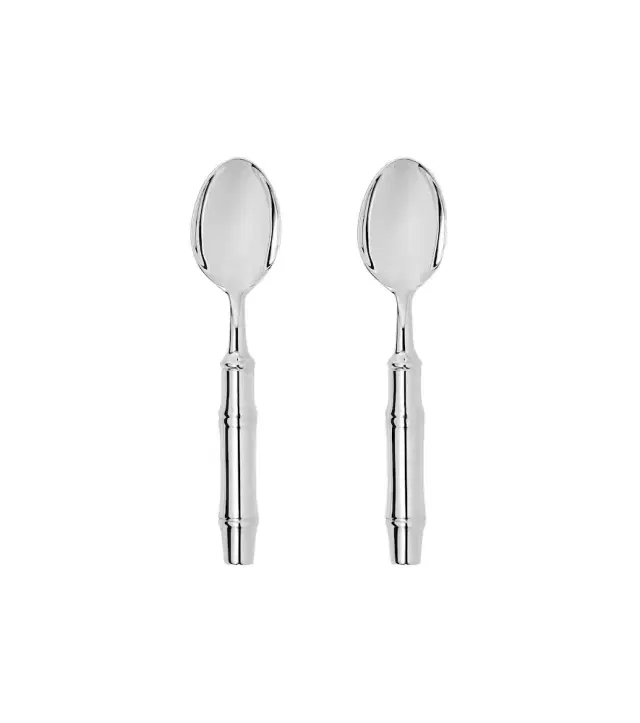 Gucci Set of 2 silver-plated spoons