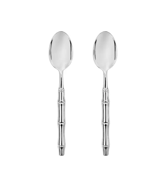 Gucci Set of 2 silver-plated spoons