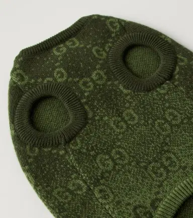 Gucci GG wool dog sweater | Thumbnail 2