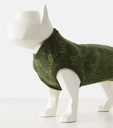 Gucci GG wool dog sweater | Thumbnail 3