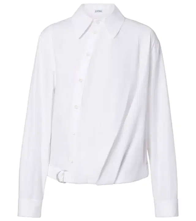 Loewe Striped cotton poplin shirt