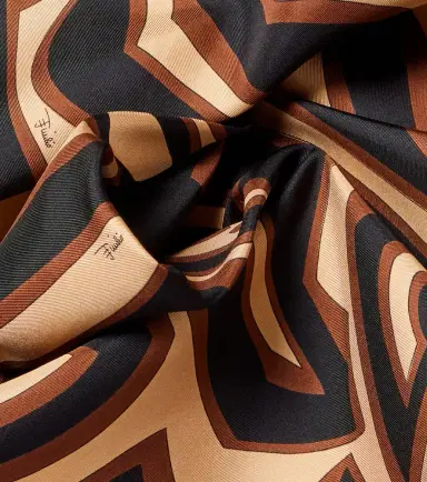 Pucci Labirinto silk twill scarf | Thumbnail 3