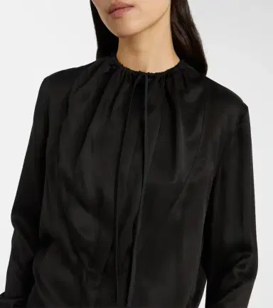 Loewe Silk satin blouse | Thumbnail 3 Loewe Silk satin blouse | Thumbnail 3