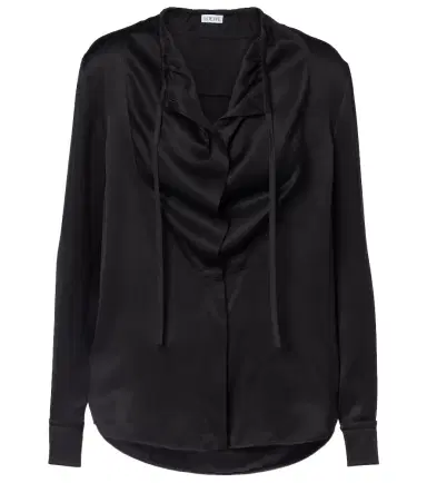 Loewe Silk satin blouse | Thumbnail 1 Loewe Silk satin blouse | Thumbnail 1