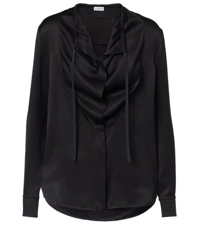 Silk satin blouse