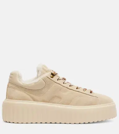 Hogan H-Stripes suede platform sneakers | Thumbnail 2