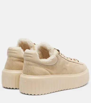 Hogan H-Stripes suede platform sneakers | Thumbnail 3