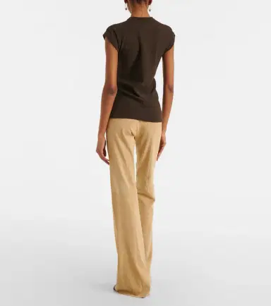 STOULS Gege suede flared pants | Thumbnail 2 STOULS Gege suede flared pants | Thumbnail 2