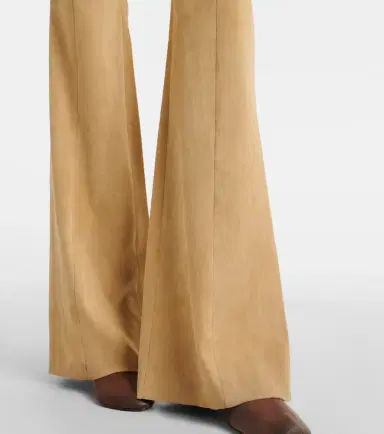 STOULS Gege suede flared pants | Thumbnail 3 STOULS Gege suede flared pants | Thumbnail 3